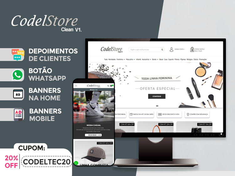 CodelStore Fashion Clean V1